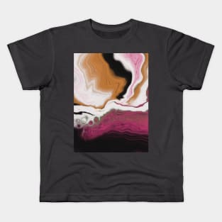 Liquid abstracts art Kids T-Shirt